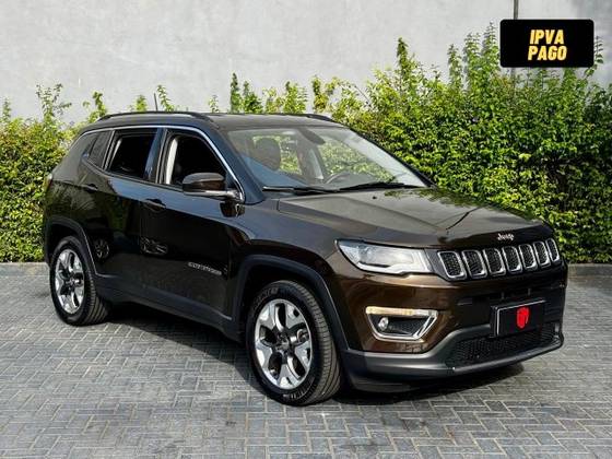 JEEP COMPASS 2.0 16V FLEX LIMITED AUTOMÁTICO JEEP COMPASS 2.0 16V FLEX LIMITED AUTOMÁTICO